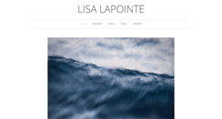 Desktop Screenshot of lisalapointephoto.com